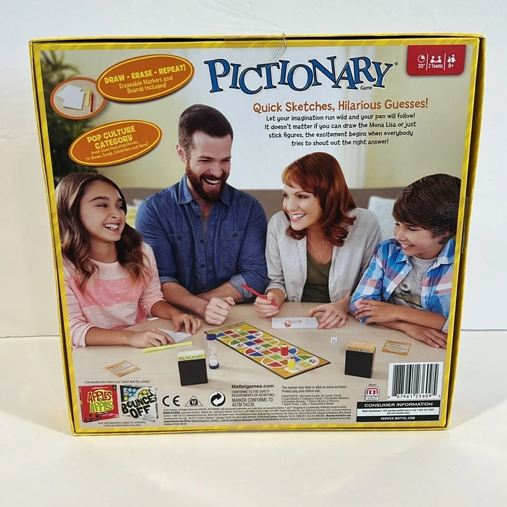 Pictionary Board Game - NEW In BOX